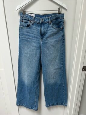 GAP Women's Stride high rise  Wide-Leg Jeans size 30